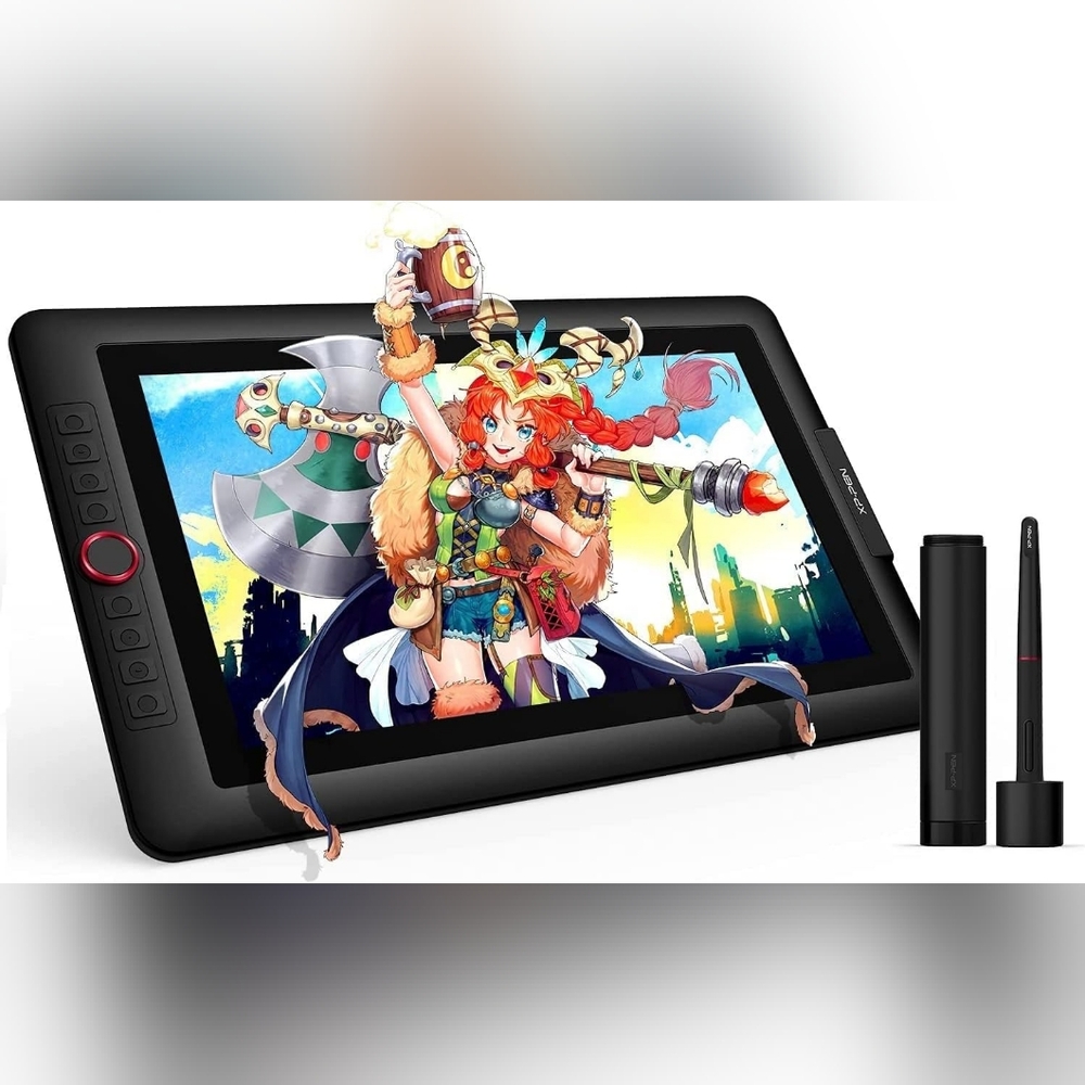 New XP-Pen Artist 15.6 Pro 15.6 Inch FHD Drawing Display Monitor Tablet with Pen